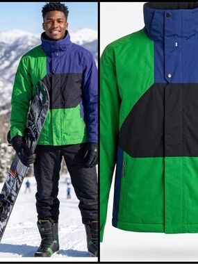 Bonfire Dry Level 2 15K Waterproof 10K Breathable Snowboard Gorpcore Jacket S